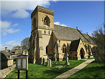 SP0933 : Church of St Barnabas, Snowshill by Jonathan Thacker