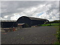 Tank and dutch barn, Cowsden Hall Farm