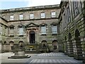 SJ9682 : Courtyard of Lyme Hall by Stephen Craven