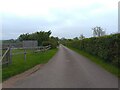 Road by Barleypark Farm Cottages