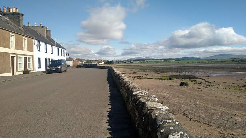 The seafront at Garlieston © Gordon Brown :: Geograph Britain and Ireland