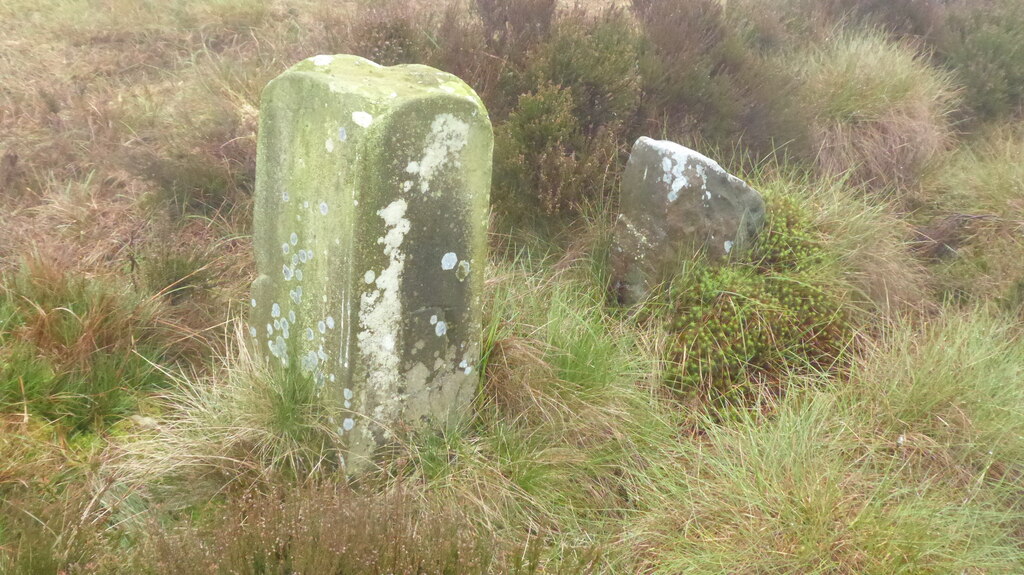 Old Boundary Markers On Osmotherley Moor © Mike Rayner Geograph