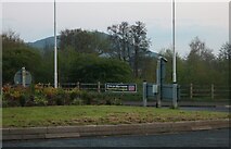 SO6024 : Roundabout on the A40, Ross-on-Wye by David Howard