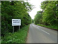 Entering Barham