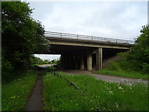 TM1249 : A14 bridge, Claydon by JThomas