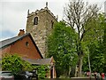 SE5951 : St Mary, Bishophill Junior - west side of the tower by Stephen Craven