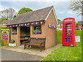 Bus shelter and K6 telephone kiosk