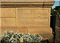 SE1925 : Foundation stone, Cleckheaton Town Hall by Humphrey Bolton