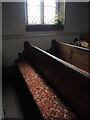 Patterned pews