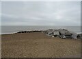 Felixstowe beach and sea defences