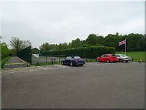 TM2750 : Tennis court, Melton Playing Fields by JThomas