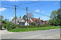 Langley Upper Green: thatch, clapboard and cables