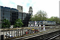 Looking out from Portsmouth and Southsea Station