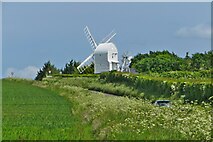 TL4138 : Chishill windmill by Philip Jeffrey