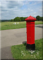 TQ4945 : Victorian Post Box, Chiddingstone Castle by Des Blenkinsopp