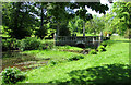 Footbridge over Mill Burn