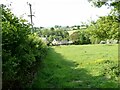 Looking down to part of Nantmawr from Offa