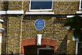 TQ4173 : Blue plaque, Mottingham Lane by N Chadwick