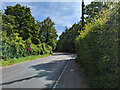 Vicarage Road approaching Turners Hill Road, Crawley Down