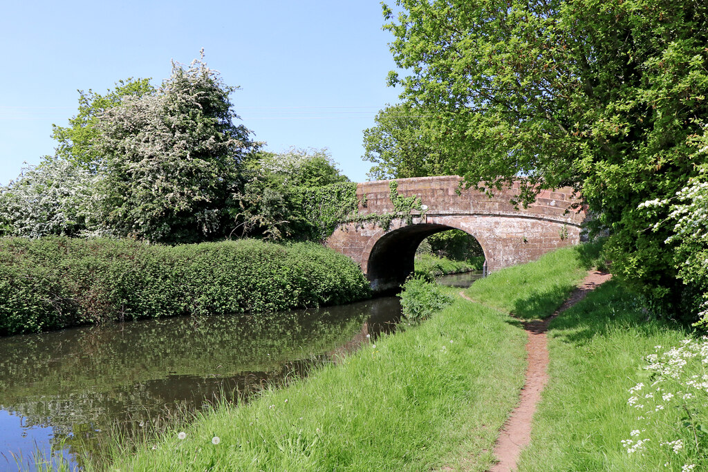 Upper Hattons Bridge Near Bilbrook In... © Roger D Kidd :: Geograph ...