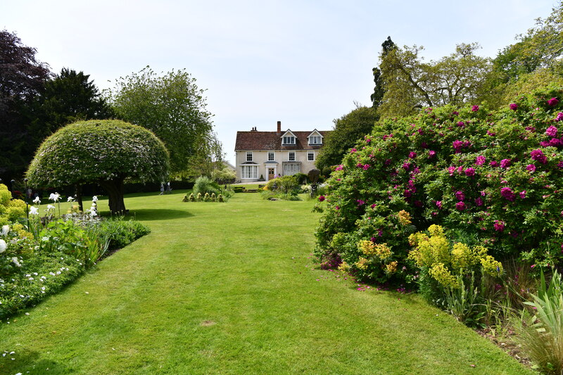 Lavenham Hall and Sculpture Garden © Michael Garlick Geograph