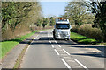 SP2529 : DAF truck on the A44 near Little Compton by David Dixon