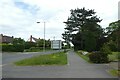 Cycle path along The Mile