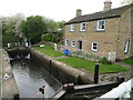 SE1720 : Huddersfield Broad Canal - lock No. 1 by Chris Allen