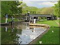 SE1720 : Huddersfield Broad Canal - lock No. 2 by Chris Allen