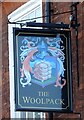 TM1645 : Sign for the Woolpack public house by JThomas