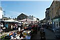 Market stalls in Otley