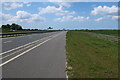 TL3466 : Cyclepath by the A1307 by Hugh Venables