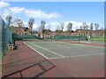 Tennis courts near Begbrook Park