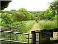 Public footpath through Ramsdale Park