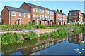 Canalside apartments in Kidderminster, Worcestershire