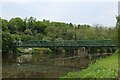 Footbridge across the River Wear at Cox Green