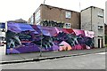 TQ3470 : Street art, Anerley Vale, Crystal Palace by Robin Stott