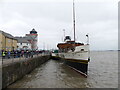 ST4777 : Paddle Steamer "Waverley" moored at Eastcliff, Portishead by Ruth Sharville