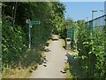 SK5839 : Sneinton Greenway at Meadow Lane by Alan Murray-Rust