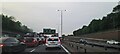 TQ5573 : Congestion on the northbound M25, approaching the Dartford Tunnel by Christopher Hilton