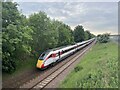 Locomotive heading towards Edinburgh