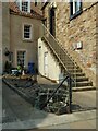 Stairs and old anchors