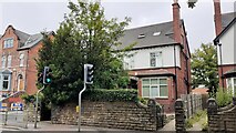SE2735 : Nos. 10 and 9 St Michael's Villas, Cardigan Road at St Michael's Lane junction by Roger Templeman