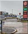 ST2996 : April 30th 2023 Texaco fuel prices, Avondale Road, Cwmbran by Jaggery