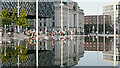 SP0686 : Centenary Square in Birmingham on a summer afternoon by Roger  D Kidd