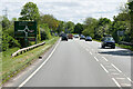 A5 approaching Whittington Roundabout