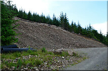 NT3935 : Roadstone quarry, Elibank Law by Jim Barton
