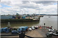 View over Trinity Buoy Wharf from the lighthouse