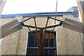 View of a mechanical sculpture on Trinity Buoy Wharf #4