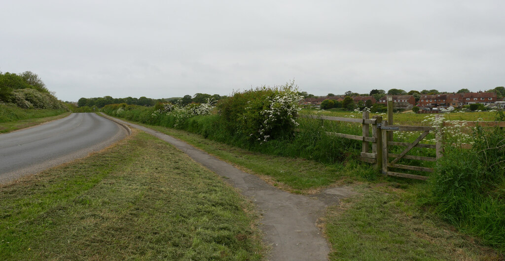 Lighthouse Road (B1259), Flamborough © Habiloid :: Geograph Britain And ...